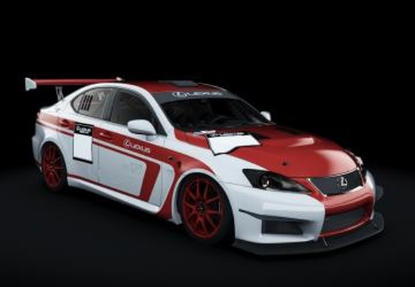 Lexus IS F CCS-Rверсия 1.0.1 для Assetto Corsa