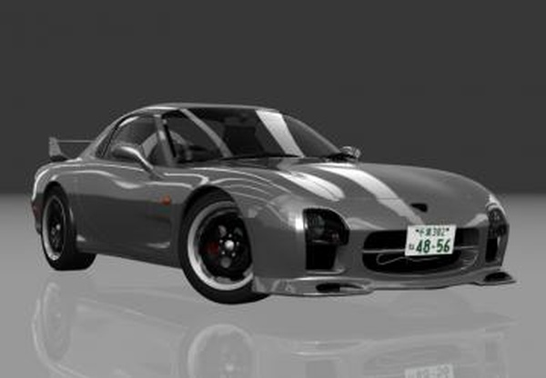 Touge Workshhop Mazda RX-7 A-Spec Night-ver.v1 для Assetto Corsa