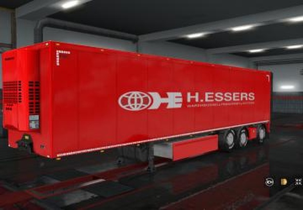 Скин компании «H.Essers» для своего прицепаv1.0 для Euro Truck Simulator 2 (v1.32.x, 1.33.x)