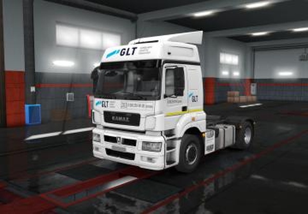 Скин «GLT Logistics» для КАМАЗ 5490 (NEO)v1.0 для Euro Truck Simulator 2 (v1.32.x, 1.33.x)