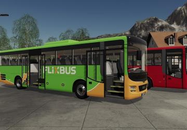 MAN Lion´s Intercity 2015версия 0.5 для Farming Simulator 2019 (v1.5.x)