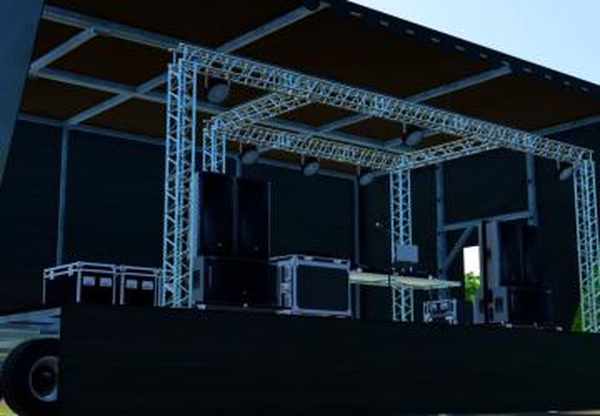 Stage with sound systemверсия 1.0.0.0 для Farming Simulator 2022