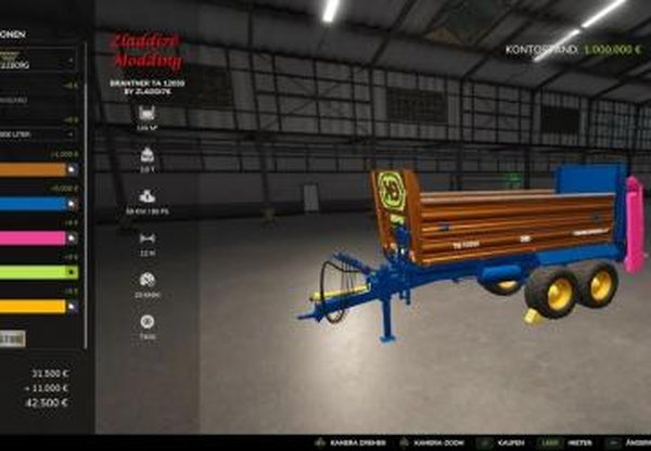 Brantner TA 12050 Editверсия 1.0.0.0 для Farming Simulator 2025