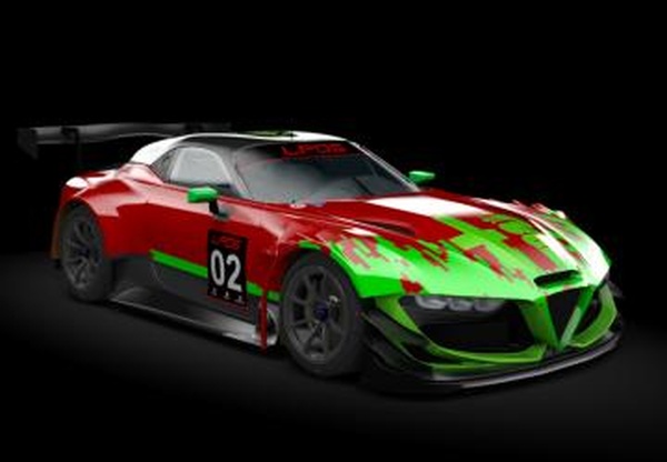 Alfa Romeo SWB Zagato GT3версия 2.0 для Assetto Corsa