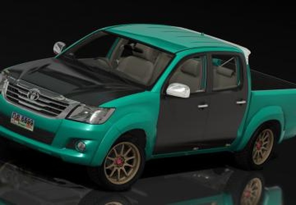 Toyota Hilux Vigo Champ 2013 Zingверсия 2.0 для Assetto Corsa
