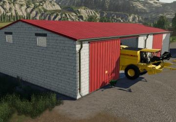 Brick Warehouseверсия 1.0.0.0 для Farming Simulator 2019 (v1.5.х)