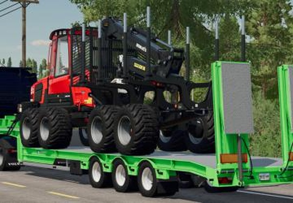 Euro Low Loader Platformверсия 1.0.0.0 для Farming Simulator 2022