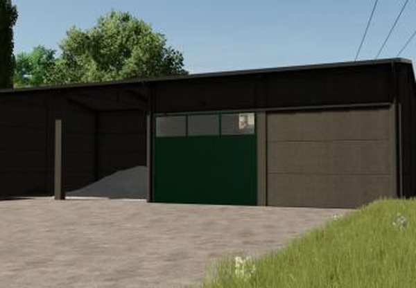 Prefabricated warehousesверсия 1.0.0.0 для Farming Simulator 2025