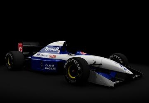 Tyrrell 020Bверсия 0.6 для Assetto Corsa