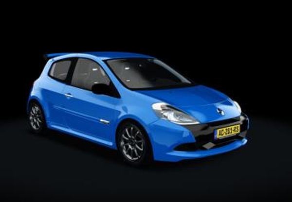 Renault Clio III RS (OZ Wheels)версия 1.35 для Assetto Corsa