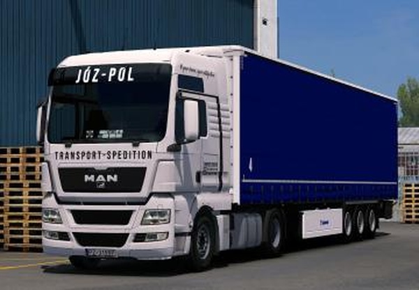 MAN TGX E5 + Krone Profilinerверсия 06.01.19 для Euro Truck Simulator 2 (v1.32.x, 1.33.x)