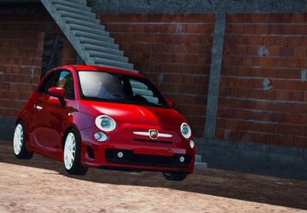 Fiat 500 Abarthверсия 1.2 для Euro Truck Simulator 2 (v1.33.x, - 1.36.x)