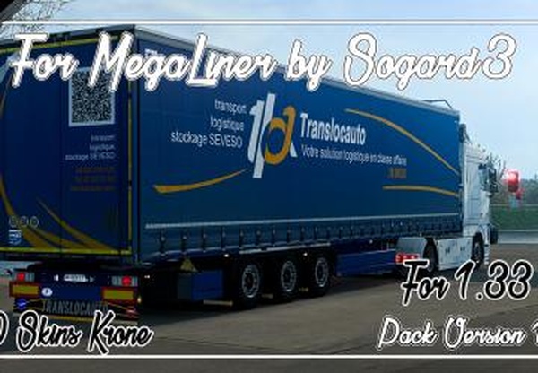 Kriistof Pack for MegaLinerверсия 1.0 для Euro Truck Simulator 2 (v1.33.x, - 1.40.x)