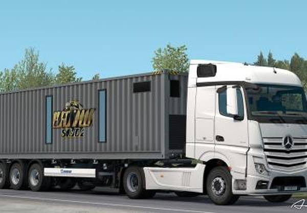 SCS On The Road Trailerверсия 1.0 для Euro Truck Simulator 2 (v1.32.x, 1.33.x)