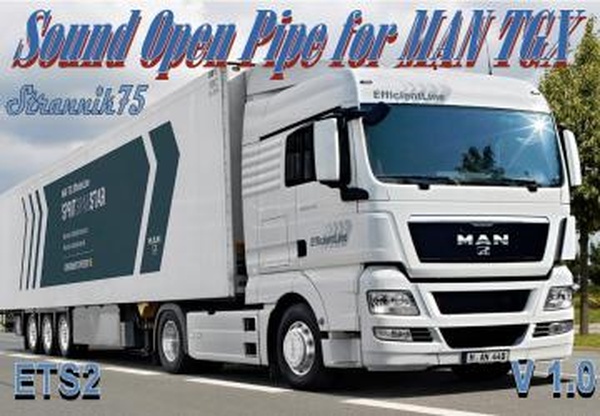 Sound Open Pipe for MAN TGXверсия 1.0 для Euro Truck Simulator 2 (v1.30.x, - 1.36.x)