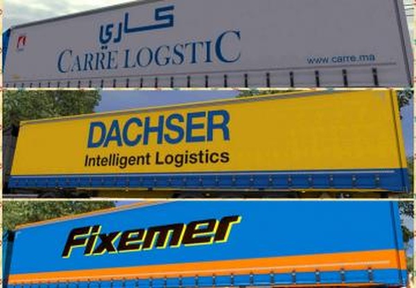 Пак скинов «MohSkinner Pack Krone Profiliner» для прицепа Kronev0.2 для Euro Truck Simulator 2 (v1.32.x, 1.33.x)