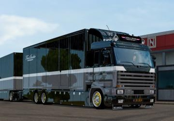 Scania 143M The Old Pirateверсия 1.0 для Euro Truck Simulator 2 (v1.32.x, 1.33.x)