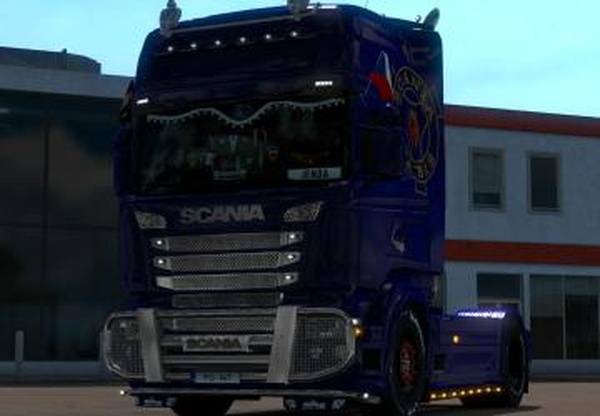 DLC support for Scania RS by RJLверсия 4.1 для Euro Truck Simulator 2 (v1.32.x, - 1.39.x)