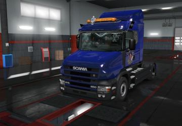 DLC support for Scania T RJLверсия 4.1 для Euro Truck Simulator 2 (v1.32.x, - 1.36.x)