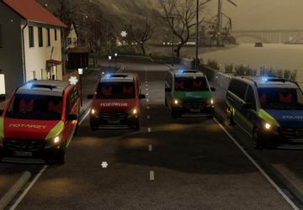 Mercedes Vito Packверсия 1.0.0.0 для Farming Simulator 2019