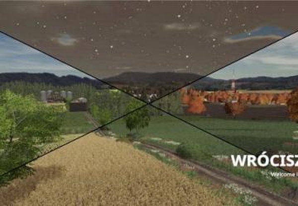 Карта «Wrociszow»версия 1.1.0.0 для Farming Simulator 2019 (v1.5.х)