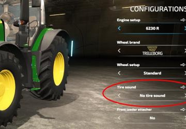 Tire Soundверсия 1.0.0.0 для Farming Simulator 2022 (v1.8x)