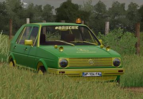 Volkswagen Golf GL John Deereверсия 1.0.0.1 для Farming Simulator 2022