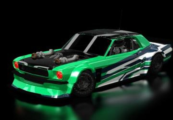 Ford Mustang Hoonicorn The Shakalzверсия 3.0 для Assetto Corsa