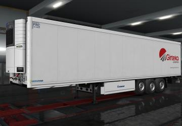 Скин «Girteka» для своего прицепаверсия 1.0 для Euro Truck Simulator 2 (v1.32.x, 1.33.x)