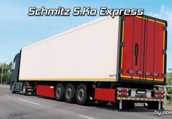 Полуприцеп Schmitz S.KO Expressверсия 2.0 для Euro Truck Simulator 2 (v1.33.x, 1.34.x)