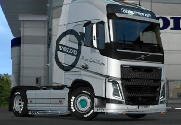 Скин пак «Metallic» для Volvo FH 2012версия 1.0 для Euro Truck Simulator 2 (v1.28.x, - 1.33.x)