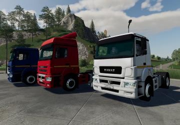 КамАЗ-5490версия 1.1 для Farming Simulator 2019 (v1.5.x)