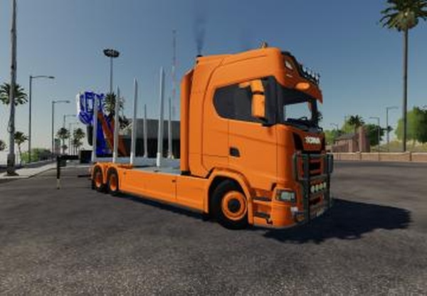 Scania R730версия 07.12.19 для Farming Simulator 2019 (v1.5.х)