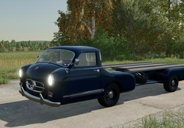 Mercedes-Benz Transporter 1955версия 1.0.0.0 для Farming Simulator 2022 (v1.8x)