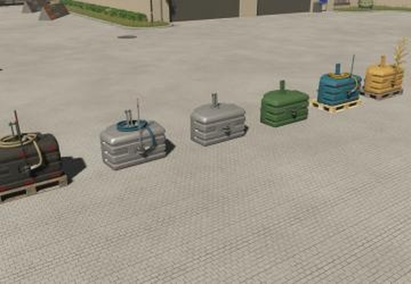 1700kg Weightверсия 1.0.0.1 для Farming Simulator 2022