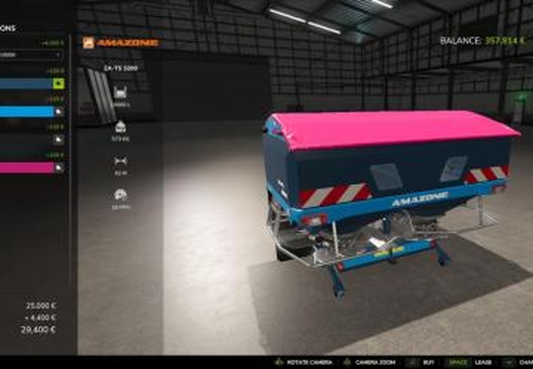 Amazone Spreaders Packверсия 1.0.0.0 для Farming Simulator 2025