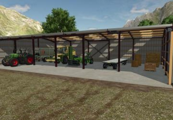 Agricultural Straw shedверсия 1.0.0.0 для Farming Simulator 2025