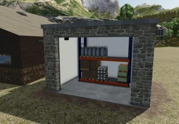 Refrigerated buildingверсия 1.0.0.0 для Farming Simulator 2025