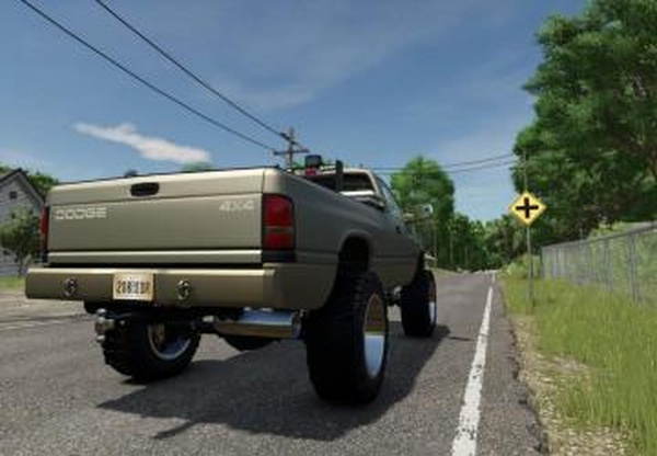 1998 Dodge Ram 2500версия 1.1.0.0 для Farming Simulator 2025