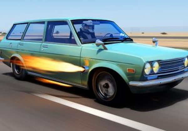 Datsun 510 Wagon MkEliteTuned 88 psiверсия 1.0 для Assetto Corsa