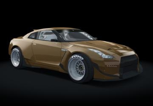 Nissan GT-R Rocket Bunnyверсия 1 для Assetto Corsa