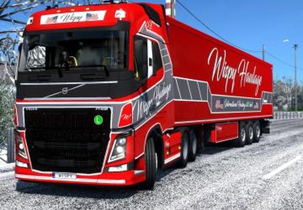 Скинпак Wispy Haulageверсия 1.0 для Euro Truck Simulator 2 (v1.32.x, 1.33.x)