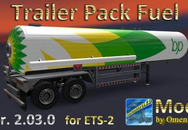 Trailer Pack Fuelверсия 2.03.0 для Euro Truck Simulator 2 (v1.33.x)