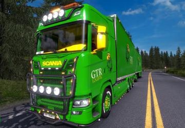Scania S Tandemверсия 3.0 для Euro Truck Simulator 2 (v1.32.x, - 1.36.x)