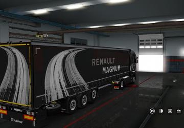 Скин «Renault Magnum» для прицепа Kroneверсия 1.0 для Euro Truck Simulator 2 (v1.32.x, 1.33.x)