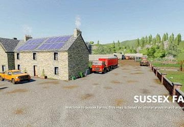 Карта «Sussex Farms»версия 1.0.0.0 для Farming Simulator 2019 (v1.5.х)
