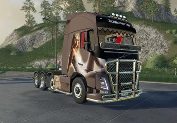 Volvo FH16 2018 Pernilla holmboeверсия 1.3 для Farming Simulator 2019 (v1.5.х)