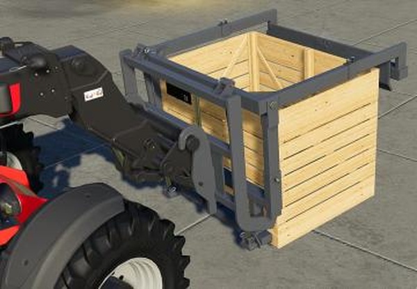 Naus Potato Storage Box And Turnable Pallet Forkv1.0.0.0 для Farming Simulator 2019 (v1.5.х)