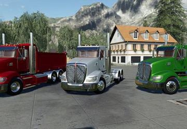 Kenworth T609 Daycabверсия 1.0.0.0 для Farming Simulator 2019 (v1.5.х)