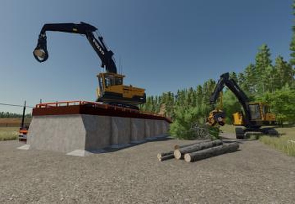 Log Load Platformверсия 1.0.0.0 для Farming Simulator 2022